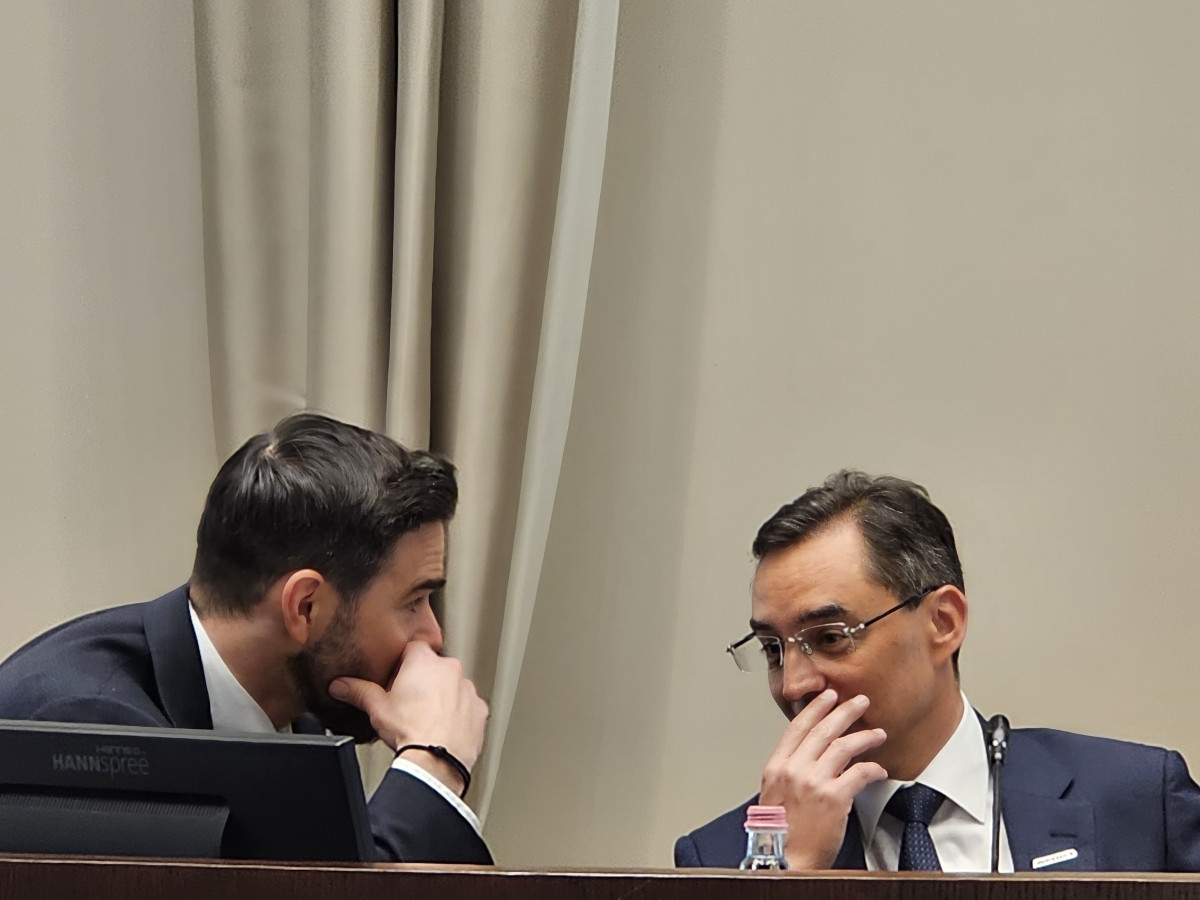 Papp László és Barcsa Lajos a debreceni közgyűlésen