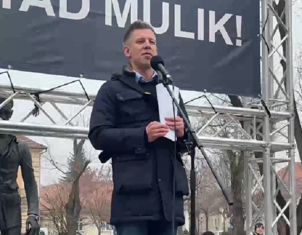 Magyar Péter Gyulán