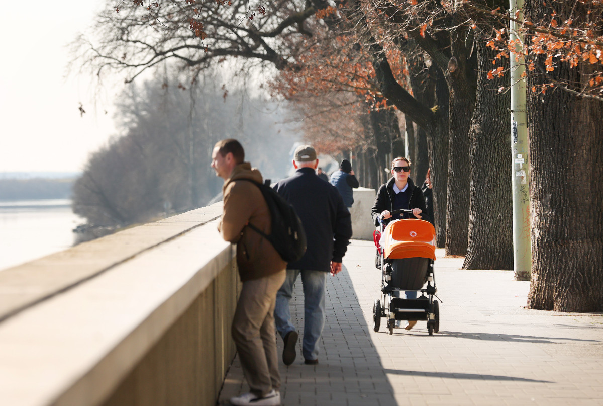 Szeged, tavasz, időjárás, március