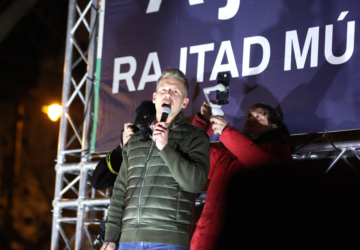 Szeged, Magyar Péter, országjáró körút, Széchenyi tér