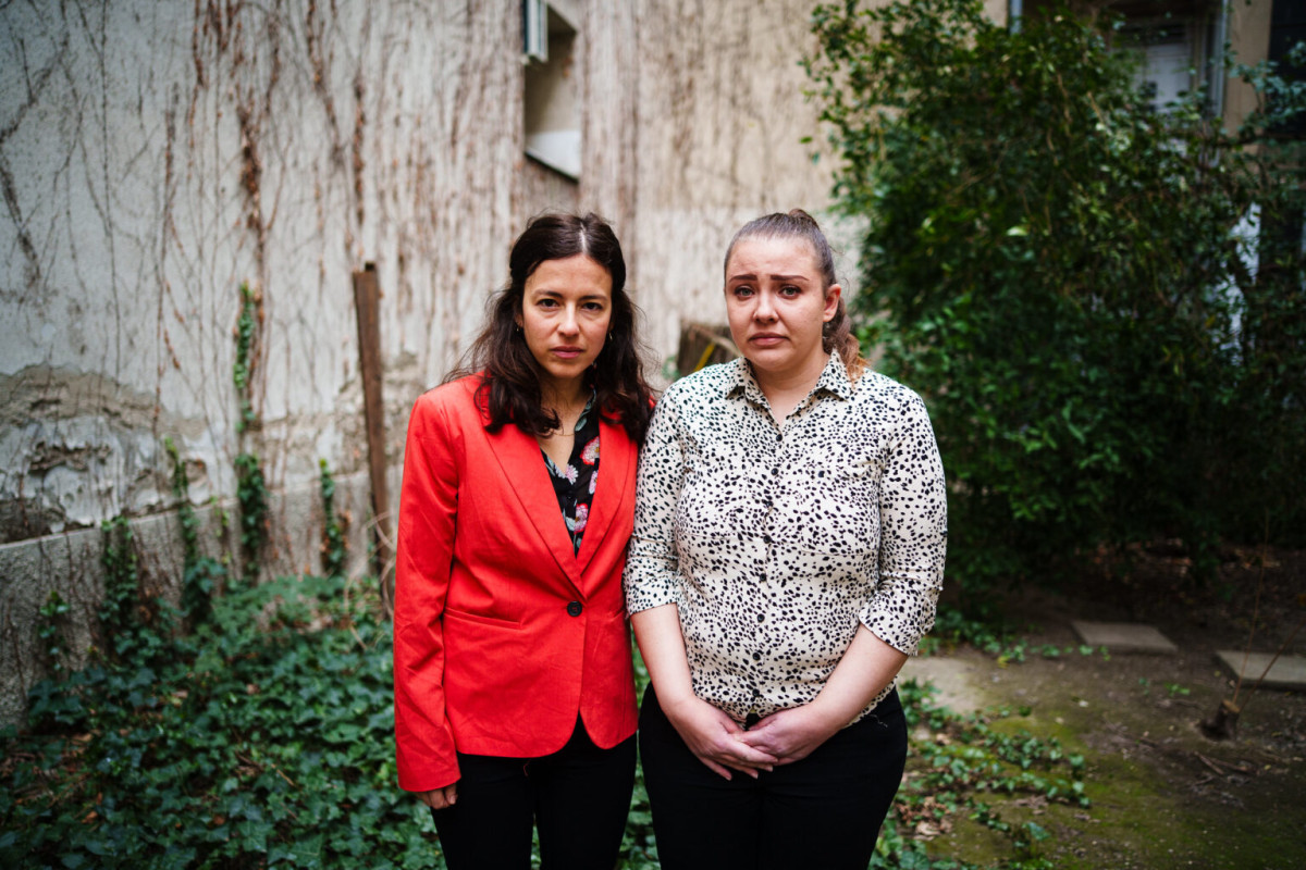 Hazaengedték Marianna jogtalanul kórházban tartott kisbabáját. Fotó: tasz.hu