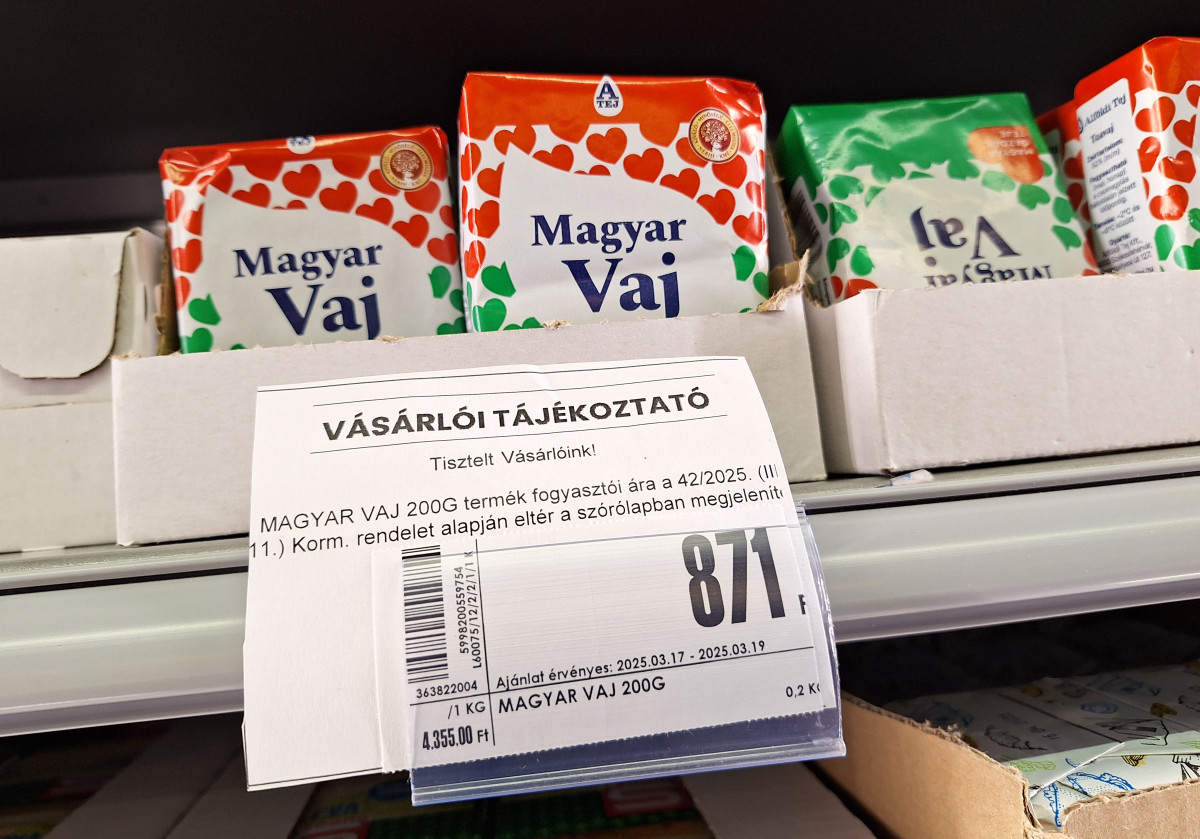 Szeged, március, élelmiszer, árrésstop, Spar, gazdaság, vaj