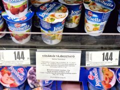 Szeged, március, élelmiszer, árrésstop, Spar, áruház, vásárlás, infláció, gazdaság, joghurt