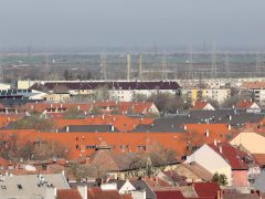 Szeged, Víz világnapja, Szent István téri víztorony, víztorony, látkép, belváros