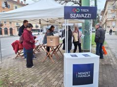 Szeged, Magyar Péter, Nemzet hangja, akció, Tisza párt, önkéntesek, politika