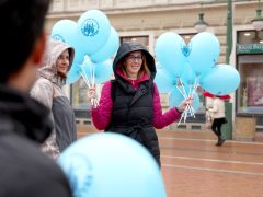 Szeged, Klauzál tér, Flash mob, gyermekvédelem, ÁGOTA, tánc