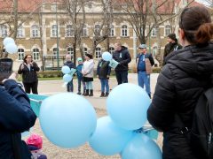 Szeged, közösségi séta, Esélyteremtő Wesley Alapítvány, Autizmus Világnapja