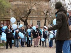 Szeged, közösségi séta, Esélyteremtő Wesley Alapítvány, Autizmus Világnapja