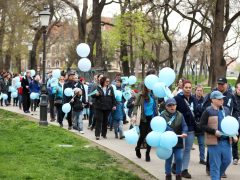 Szeged, közösségi séta, Esélyteremtő Wesley Alapítvány, Autizmus Világnapja