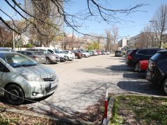 Szeged, parkolás, parkoló, fizetős parkoló, Újklinika, klinika