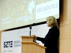 Szeged, Áder János, Kék Bolygó, klímavédelem, fenntarthatósági témahét, előadás, TIK