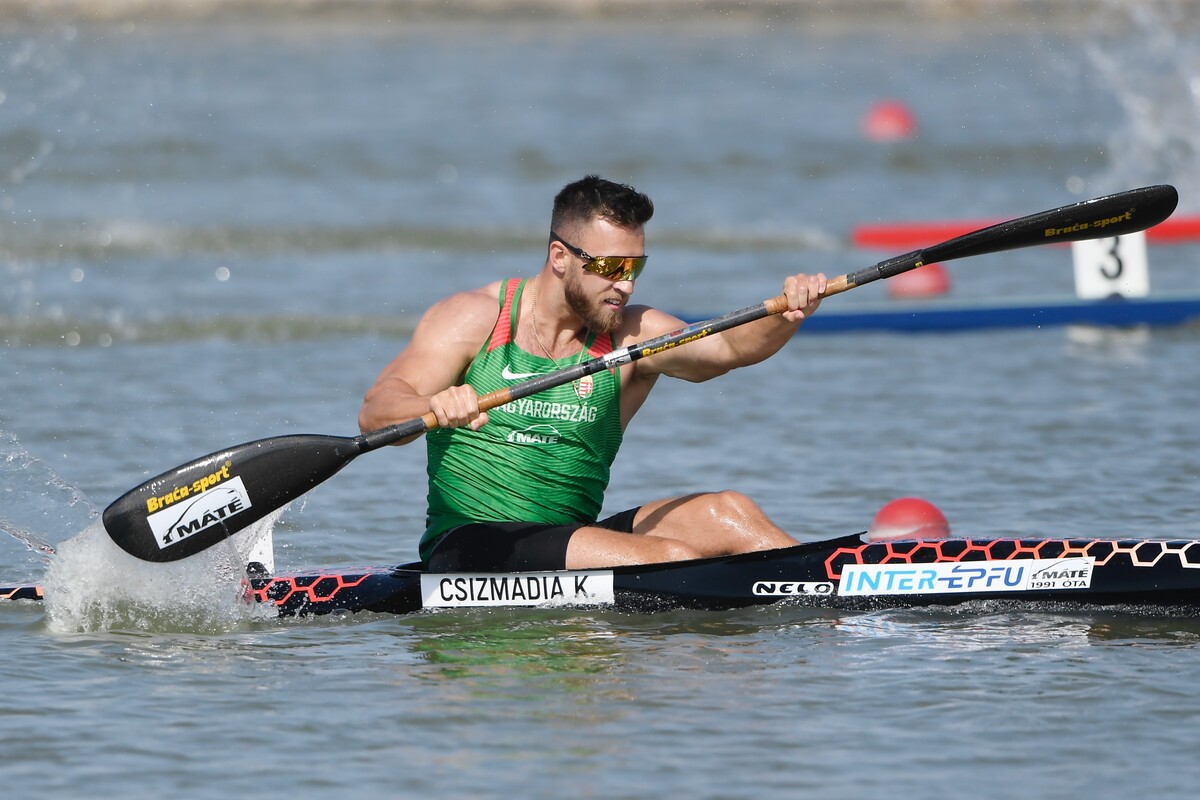 Szegedi színekben folytatja a kajakos Csizmadia Kolos. Fotó: Szegedi Vízisport Egyesület