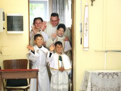 Szeged, húsvét, szentmise, mise, templom, egyház, vallás, étel szentelés, Móravárosi templom