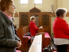 Szeged, húsvét, szentmise, mise, templom, egyház, vallás, étel szentelés, Móravárosi templom