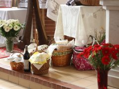 Szeged, húsvét, szentmise, mise, templom, egyház, vallás, étel szentelés, Móravárosi templom