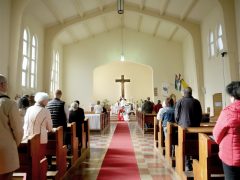 Szeged, húsvét, szentmise, mise, templom, egyház, vallás, étel szentelés, Móravárosi templom