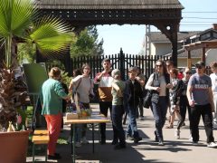 Szeged, húsvét, Füvészkert