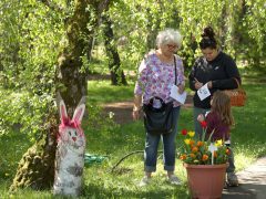 Szeged, húsvét, Füvészkert