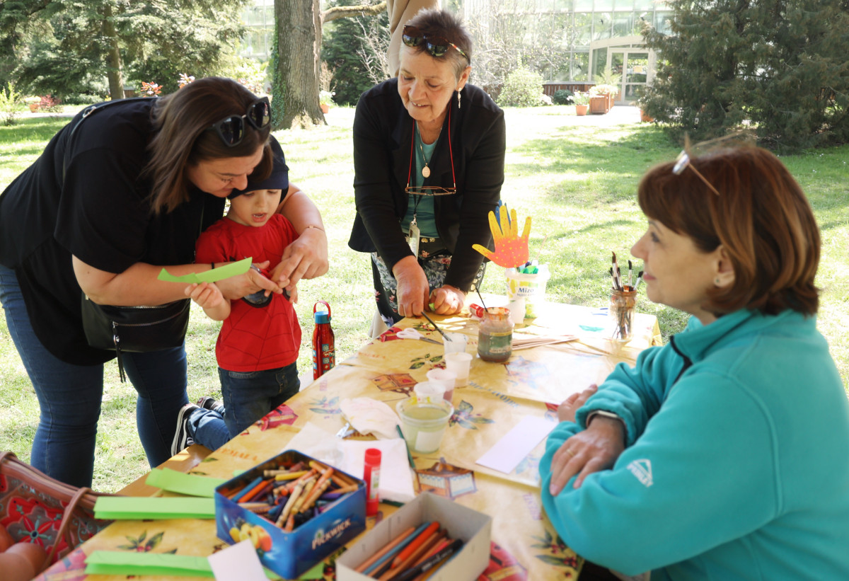 Szeged, húsvét, Füvészkert
