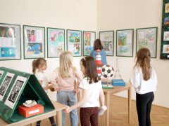 Szeged, Tabán Alapfokú Általános és Művészeti Iskola, iskola, 40 éves, kiállítás, Móra Ferenc Múzeum