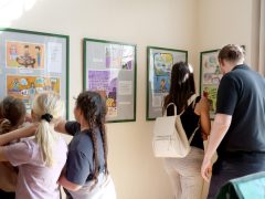 Szeged, Tabán Alapfokú Általános és Művészeti Iskola, iskola, 40 éves, kiállítás, Móra Ferenc Múzeum