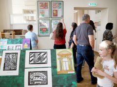 Szeged, Tabán Alapfokú Általános és Művészeti Iskola, iskola, 40 éves, kiállítás, Móra Ferenc Múzeum