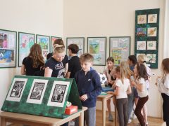 Szeged, Tabán Alapfokú Általános és Művészeti Iskola, iskola, 40 éves, kiállítás, Móra Ferenc Múzeum