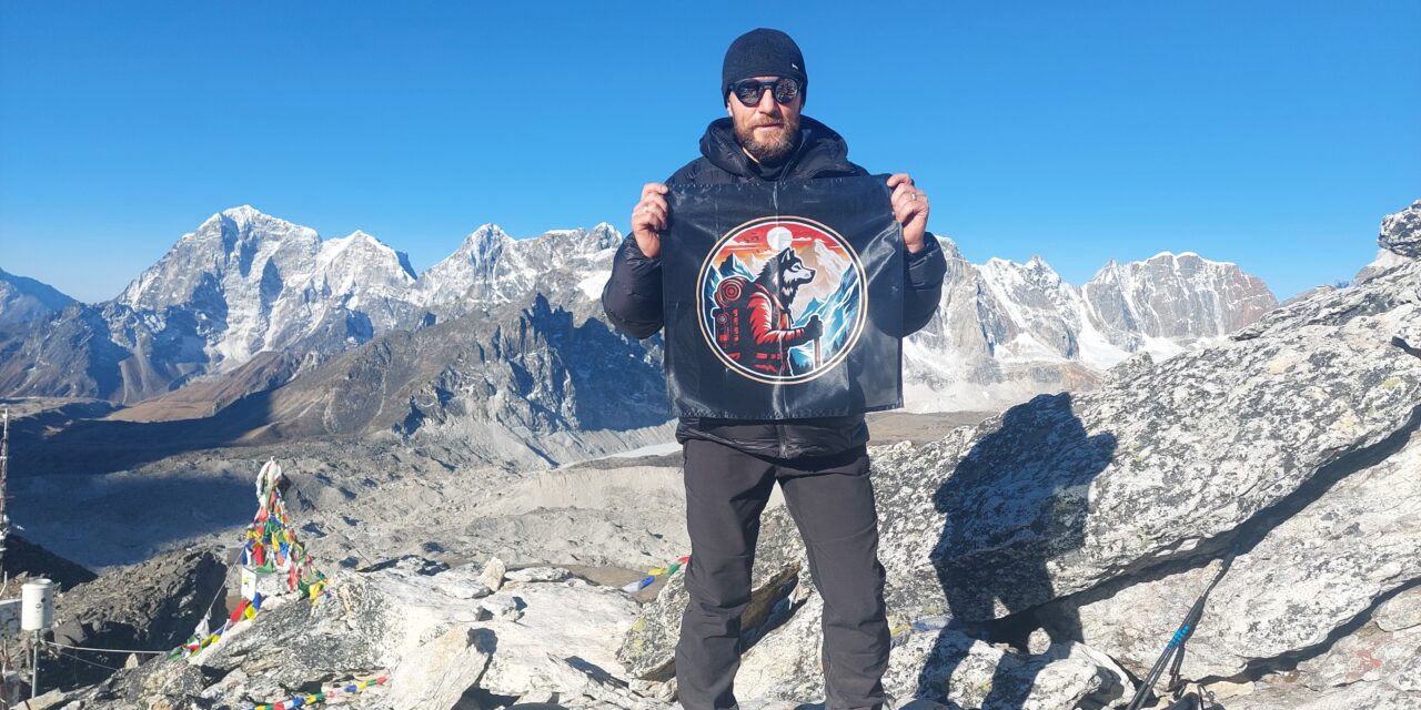 Jakab Győző 55 nap alatt járja körbe Magyarországot egy jó ügyért. Fotó: Szabad Magyar Szó