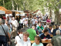 Szeged, majális, május 1., újszeged, liget