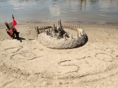 Szeged, homokvár, Lapos, szabadstrand