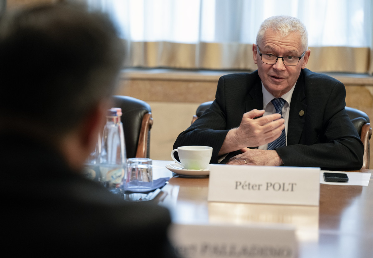 Polt Péter lehet az Alkotmánybíróság új elnöke. Fotó: U.S. Embassy Budapest hivatalos Facebook-oldala