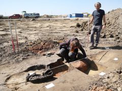 Szeged, épül, BYD, gyár, ipar, gazdaság,építkezés, autógyár, Magyar Nemzeti Múzeum, Móra Ferenc Múzeum, régészek, ásatás