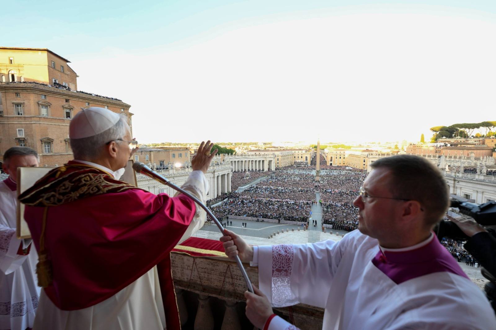 Május 18-án tartják az új katolikus egyházfő beiktatási szertartását. Fotó: Katolikus. TV