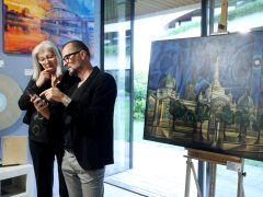 Szeged, jótékonysági festmény árverés, árverés, festmény, kultura