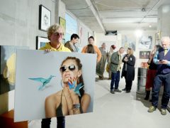 Szeged, jótékonysági festmény árverés, árverés, festmény, kultura