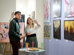 Szeged, jótékonysági festmény árverés, árverés, festmény, kultura