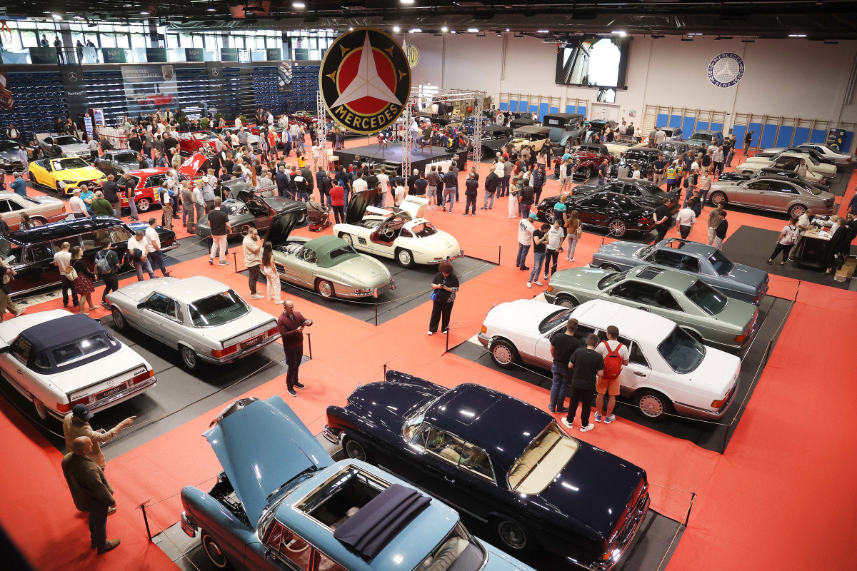 Szeged, Classic Car Show, Pick Aréna, autó, kiállítás, mercedes