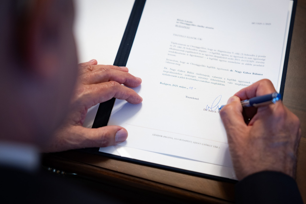 Sulyok Tamás. Legfőbb ügyész. Polt Péter. Fotó: Sulyok Tamás hivatalos FB.