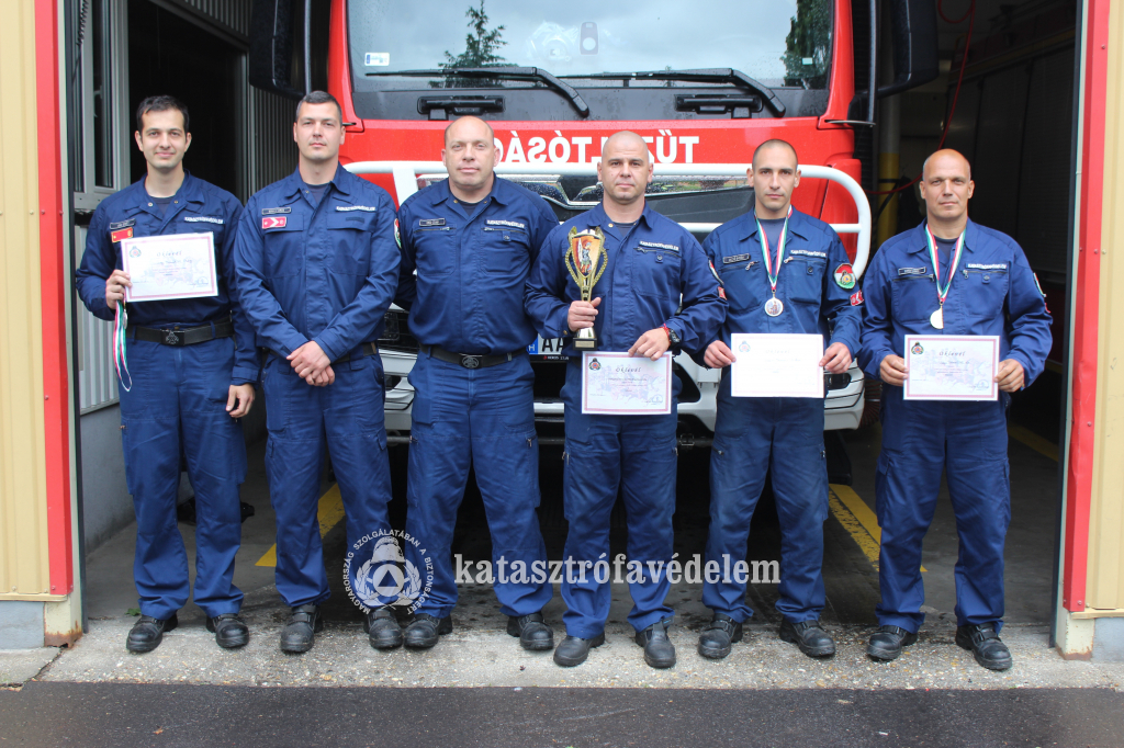Szakmai rátermettségüket mérték össze a szabolcsi tűzoltók