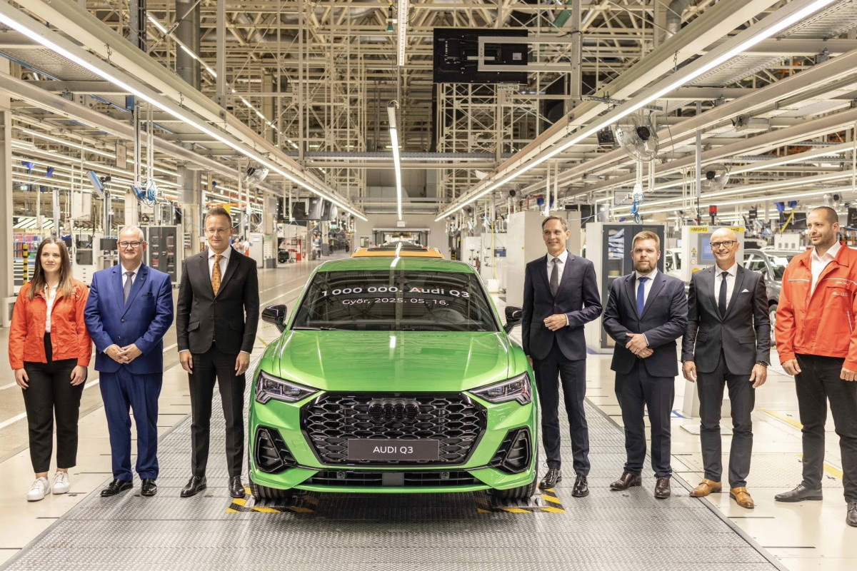 Audi. Magyarország. Autók. Fotó: Győr összefog Facebook-csoport