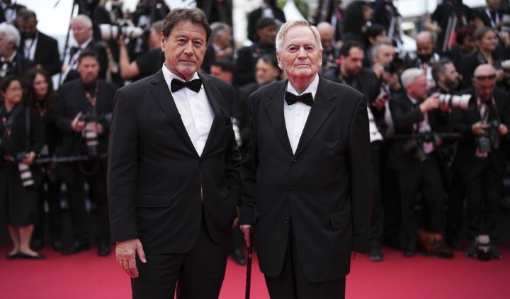 Cannes - Életműdíjjal tüntették ki Szabó Istvánt. Fotó: magyar.film.hu