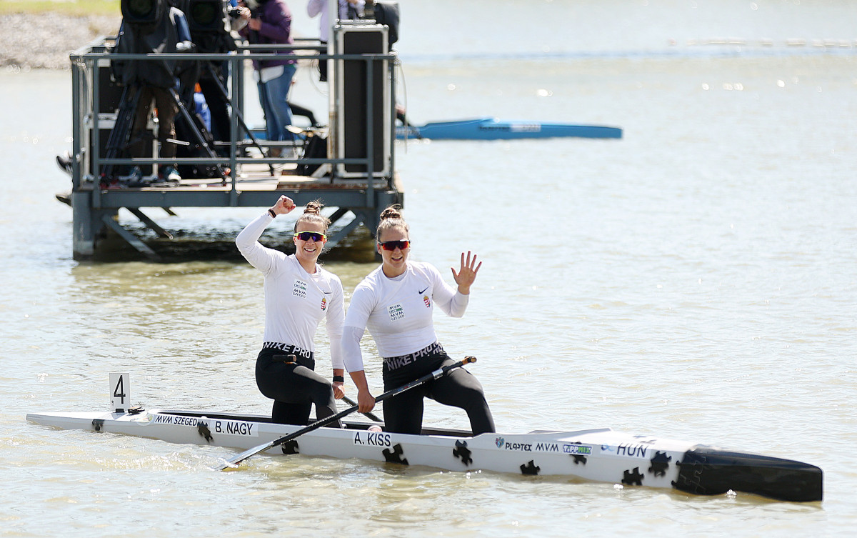 Szeged, I. ICF Gyorsasági Kajak-Kenu Világkupa, kajak-kenu, sport, döntő, Maty-ér, Nagy Bianka, Kiss Ágnes
