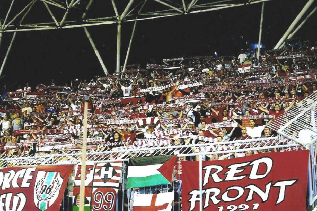 Fehérvár-Debrecen szurkolók