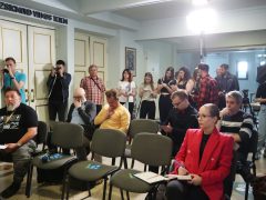 Szeged, Zsigmond Vilmos Nemzetközi Filmfesztivál, Filmfesztivál, sajtótájékoztató, Belvárosi mozi