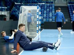 Szeged, OTP Bank Pick Szeged, kézilabda, csapat, edzés, Pick Aréna, sport