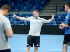 Szeged, OTP Bank Pick Szeged, kézilabda, csapat, edzés, Pick Aréna, sport
