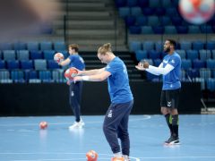 Szeged, OTP Bank Pick Szeged, kézilabda, csapat, edzés, Pick Aréna, sport