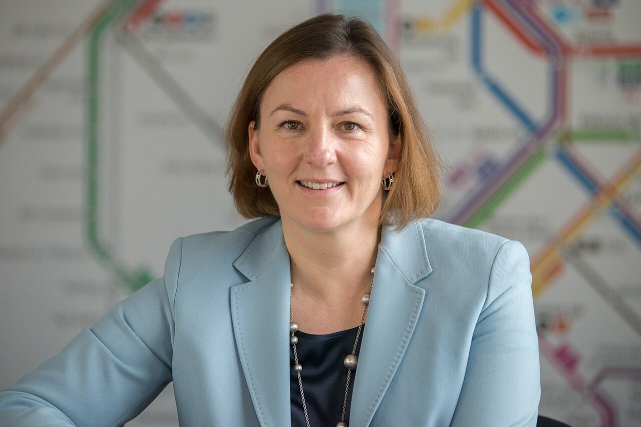 Felmondott Walter Katalin, a BBK vezérigazgatója. Fotó: Wikipédia