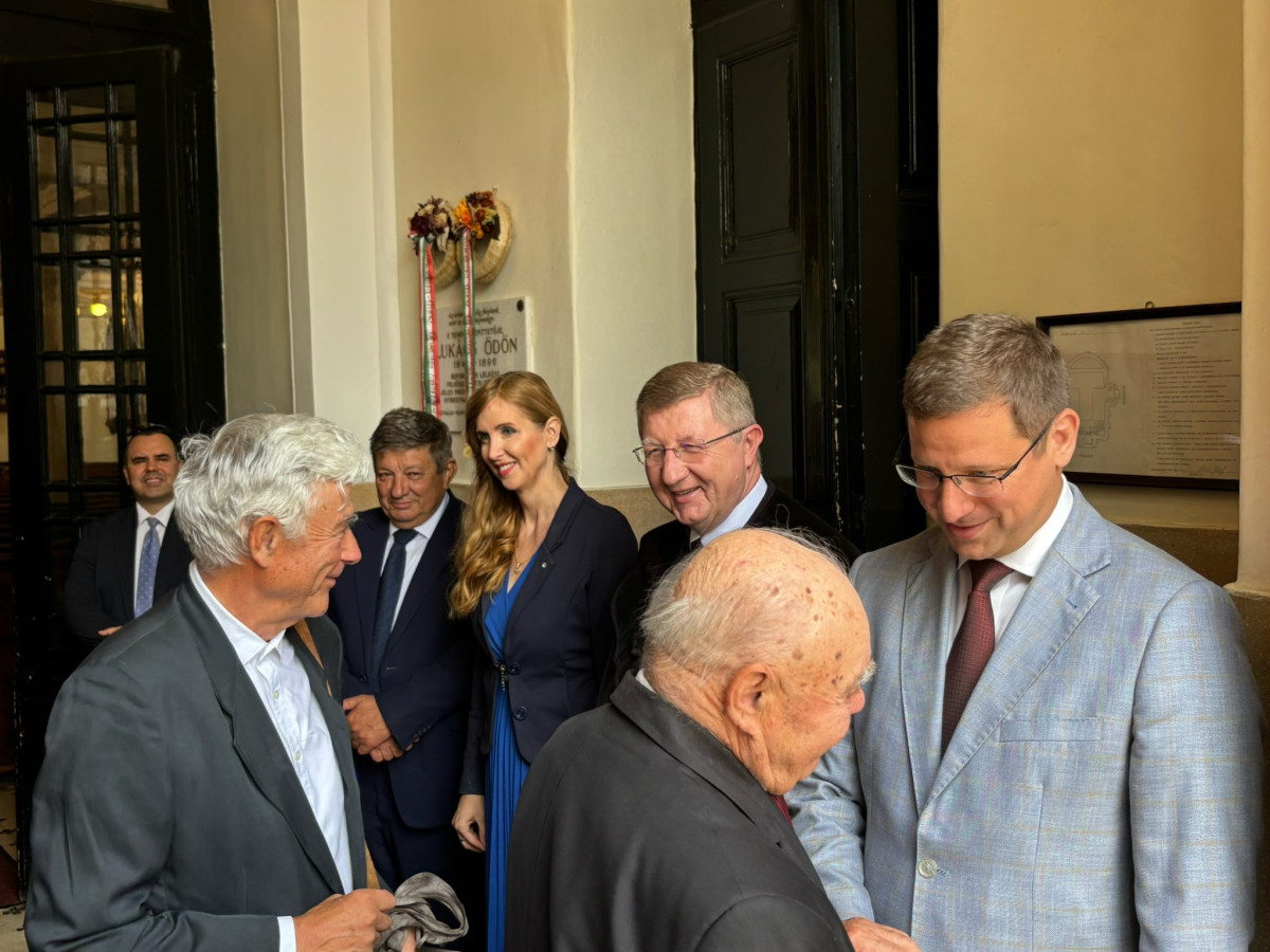 Nyíregyházán járt Gulyás Gergely Miniszterelnökséget vezető miniszter