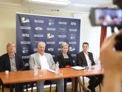 Szeged, SZTE Szedeák, kosárlabda , sajtótájékoztató, sport